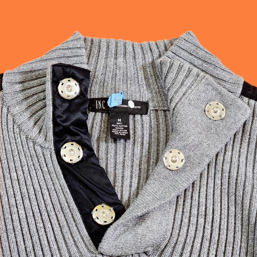 I.N.C. Turtleneck Sweater with Ribbed Knit - Picture 6 of 10